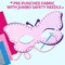 My First Princess Kids Sewing Kit, Beginner Arts and Crafts, Princess Sewing Kit for Kids, 6 Dreamy DIY Projects with Princess Lacing Dress, Butterfly Eye Mask, Instructions & Felt for Learn Sewing